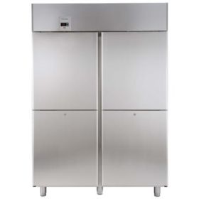 Electrolux 727288 ecostore 4 Half Door Digital Freezer 1430 litre (-22/-15°C). Model number: REX144HF
