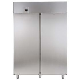 Electrolux 727297 ecostore 2 Door Digital Stainless Steel Freezer 1430 litre (-22/-15°C). Model number: RE4142FF