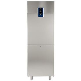 Electrolux 727319 ecostore Premium 2 Half Door Dual Temperature Refrigerator/Freezer 670 litre (-2 +10 °C/-15 -22 °C) - R290. Model number: ESP72HDFC