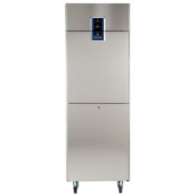 Electrolux 727347 ecostore Premium 2 Half Door Dual Temperature Refrigerator/Freezer 670 litre (-2 +10 °C/-15 -22 °C) - UK Plug. Model number: ESP72HDFG