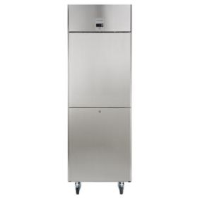Electrolux 727356 ecostore 2 Half Door Digital Refrigerator 670 litre (0/ +6) - UK Plug. Model number: REX72HRG