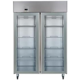 Electrolux 727364 ecostore 2 Glass Door Digital Refrigerator 1430 litre (+2/+10°C) - UK Plug. Model number: REX142GRG