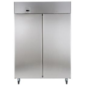 Electrolux 727375 ecostore 2 Door Digital Stainless Steel Refrigerator 1430 litre (0/+6) - UK Plug. Model number: RE4142FRG