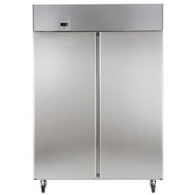 Electrolux 727377 ecostore 2 Door Digital Stainless Steel Refrigerator 1430 litre (0/+6) Remote - UK Plug. Model number: RE4142FRRG