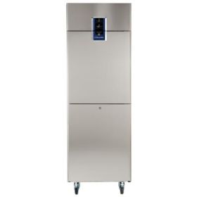 Electrolux 727387 ecostore Premium 2 Half Door Dual Temperature Refrigerator/Freezer 670 litre (-2 +10 °C/-15 -22 °C) - R290 - UK Plug. Model number: ESP72HDFCG