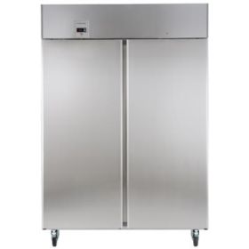 Electrolux 727413 ecostore 2 Door Digital Stainless Steel Freezer 1430 litre (-22/-15°C) R290 - UK Plug. Model number: RE4142FFCG