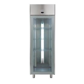Electrolux 727430 ecostore 1 Glass Door Digital Stainless Steel Refrigerator 670lt (+2/+10°C). Model number: RE471GR60