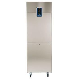 Electrolux 727536 ecostore Premium 2 Half Door Dual Temperature Refrigerator/Freezer 670 litre (-2 +10 °C/-15 -22 °C) - R290 with wheels. Model number: MESP72HDFC