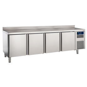 Electrolux 4 Door Refrigerated Counter, -2°/+7°C, 600X400 grid - Upstand PNC 727648