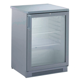 Electrolux Refrigerated Counter 160 lt - undercounter glass door (grey) R600a PNC 727789