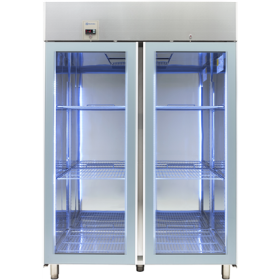 Electrolux 2 Glass Door Digital Refrigerator, 1430lt (+2/+10) - R290 PNC 727956
