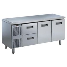 Electrolux 728519 Digital Undercounter Benefit Counter Freezer - 415 litre 2 Door 2 Drawers. Model number: RCSF3M22