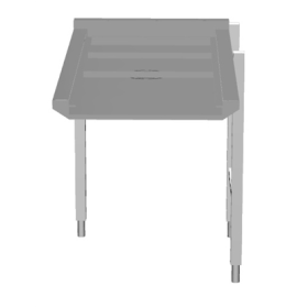Electrolux Dishwasher Side Loading Table. Driven by Dishwasher. 1300mm  PNC 863133