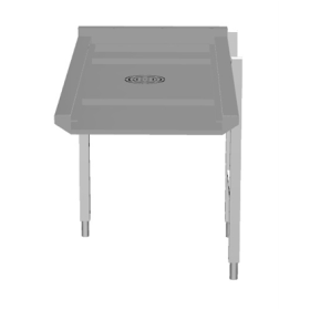 Electrolux Dishwasher Side Loading Table. Driven by Dishwasher. 1500mm  PNC 863135