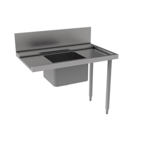 Electrolux Pre-wash Table with 500x400 Bowl and Strainer Right to Left, 1200mm PNC 865328