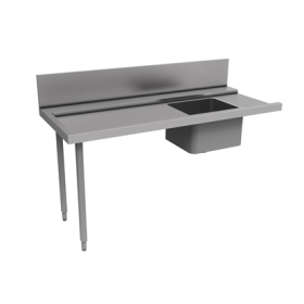 Electrolux Pre-wash Table with 500x400 Bowl and Strainer Left to Right, 1800mm PNC 865333