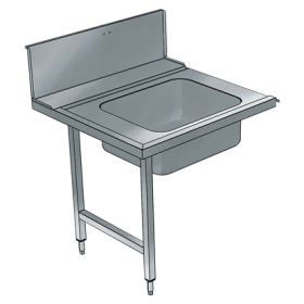 Electrolux Pre-wash/Unloading Table with Deep Left Basin, 900mm PNC 865361