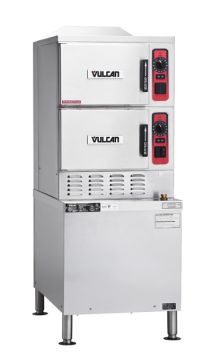 Vulcan Hart C24GA6 PS Gas Convection Steamer PowerSteam Series with 6 Pan Capacity