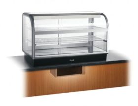 Lincat C6R/125SU refrigerated merchandiser with curved front