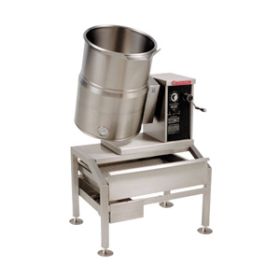 Market Forge FCT-10CE 10 gallon (38 litre) electric table top kettle with handcrank tilt 