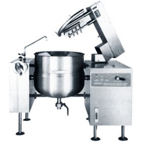 Market Forge FTM-100L [1] 100 gallon (380 litres) direct steam mixer kettle on legs