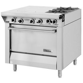 Garland Master Series Gas Commercial Range M43-1R. 2 or 4 Burners or 1,2 or 3 Hot Tops
