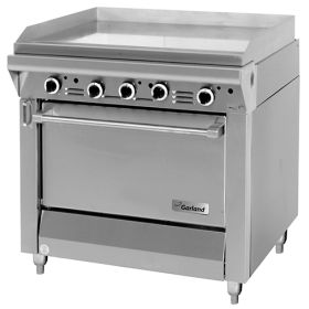 Garland Master Series Gas Commercial Range M48-23R. Griddle top and 2 open burners