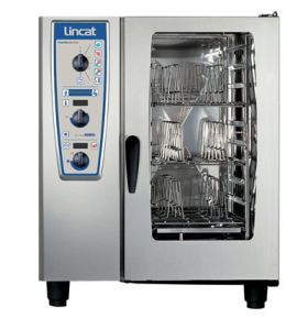 Lincat combi oven OCMPC101G CombiMaster© Plus. Holds 10 1/1 GN containers. Electric