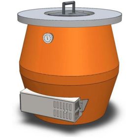 Beech barrel tandoor oven TBR0700 in charcoal gas or electric