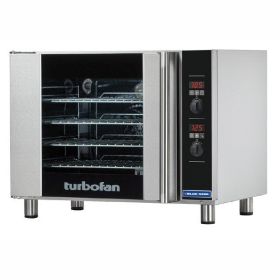 Blue Seal G32D4 Compact Gas Convection Oven. 4 x 1-1 GN Trays and Two-Direction Fan