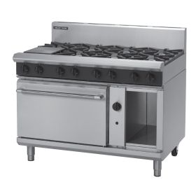 Blue Seal G508D 8 Burner Gas Commercial Range With 2-1 Gastronorm Oven