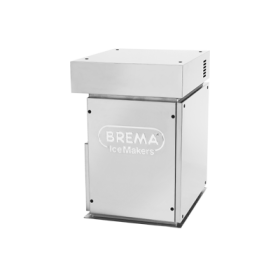 Brema Ice maker producing sub-cooled flat ice flakes. Model Brema M Split 350H
