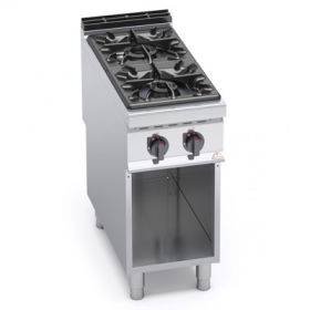 Bertos Maxima 900 2 burner gas cooker on cabinet 20701500 G9F2M