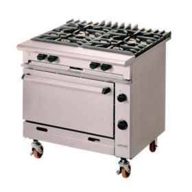 Falcon G1066X Chieftain Gas Range. 6 Burners and Standard Oven
