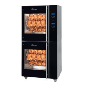 Fri-Jado TDR5+5 Programmable Chicken Rotisserie for 40 chickens. Electric Power