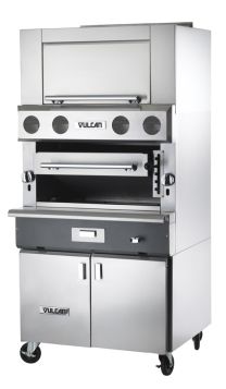 Vulcan Hart VIR1F Infrared Broiler With Refrigerated Base