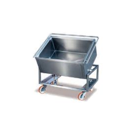 Thermal food trolley. Tilting. 160 litres. 