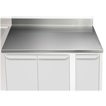 Electrolux 1000 mm Work Top with Upstand PNC 121136