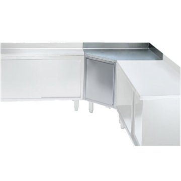 Electrolux Corner Unit Worktop Cupboard with Upstand, Shelf & Sliding Doors PNC 132782