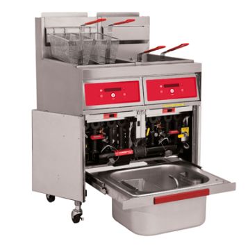 Vulcan Hart GR Series 2GR65MF gas fryer with millivolt control