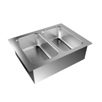 Electrolux Drop-in bain-marie, with two wells (2 GN container capacity) PNC 341005