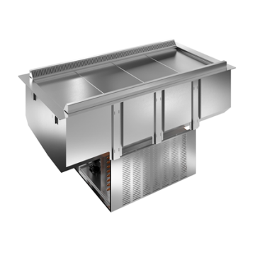 Electrolux Drop-in refrigerated well, ventilated (4 GN container capacity) PNC 341048