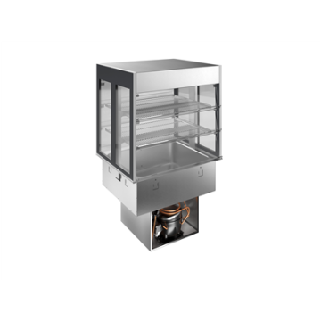 Electrolux Drop-in refrigerated well with refrigerated display, compact - 2GN PNC 341076