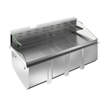 Electrolux Drop-in remote refrigerated well, ventilated, 1 refrigerated shelf and 1 neutral shelf - 3GN PNC 341105