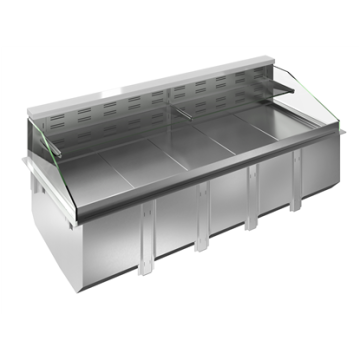 Electrolux Drop-in remote refrigerated well, ventilated, 1 refrigerated shelf and 1 neutral shelf - 4GN PNC 341106