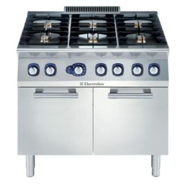 Electrolux 371173 700XP 6 Burner Gas Range on Large Gas Oven-UK. Model number: E7GCGI6CLG