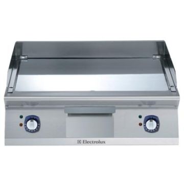 Electrolux 371194 700XP 800mm wide Electric Griddle with Chrome Cooking Surface. Model number: E7FTEHCSI0