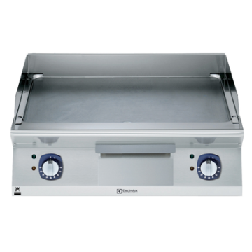 Electrolux 700XP 800mm Electric Fry Top, Smooth Brushed Chrome Plate PNC 371322