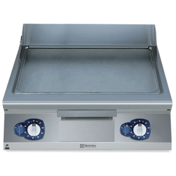 Electrolux 700XP 800mm Gas Fry Top, Smooth Brushed Chrome Plate PNC 371330