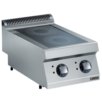 Zanussi 372020 Modular Cooking Range Line EVO700 2 Hot Plate Electric Induction Cooking Top Range 